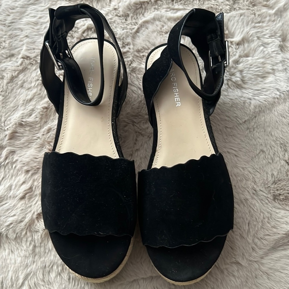 Marc Fisher Wedge Platform Sandals